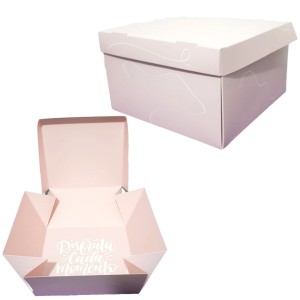 PACKING CAJA SORPRESA EXPLOSIVA ROSA 20x20x12cm COD551